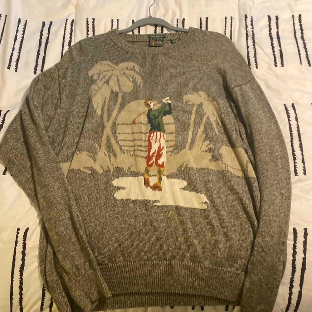 Bobby Jones Golf Sweater. Size L